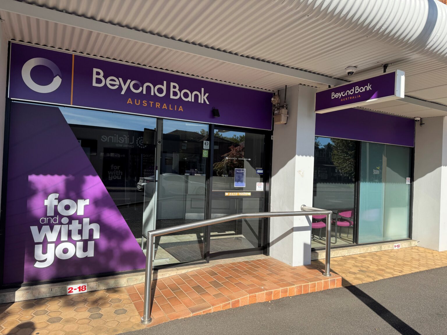 Beyond Bank branch at Orange, NSW (2026)