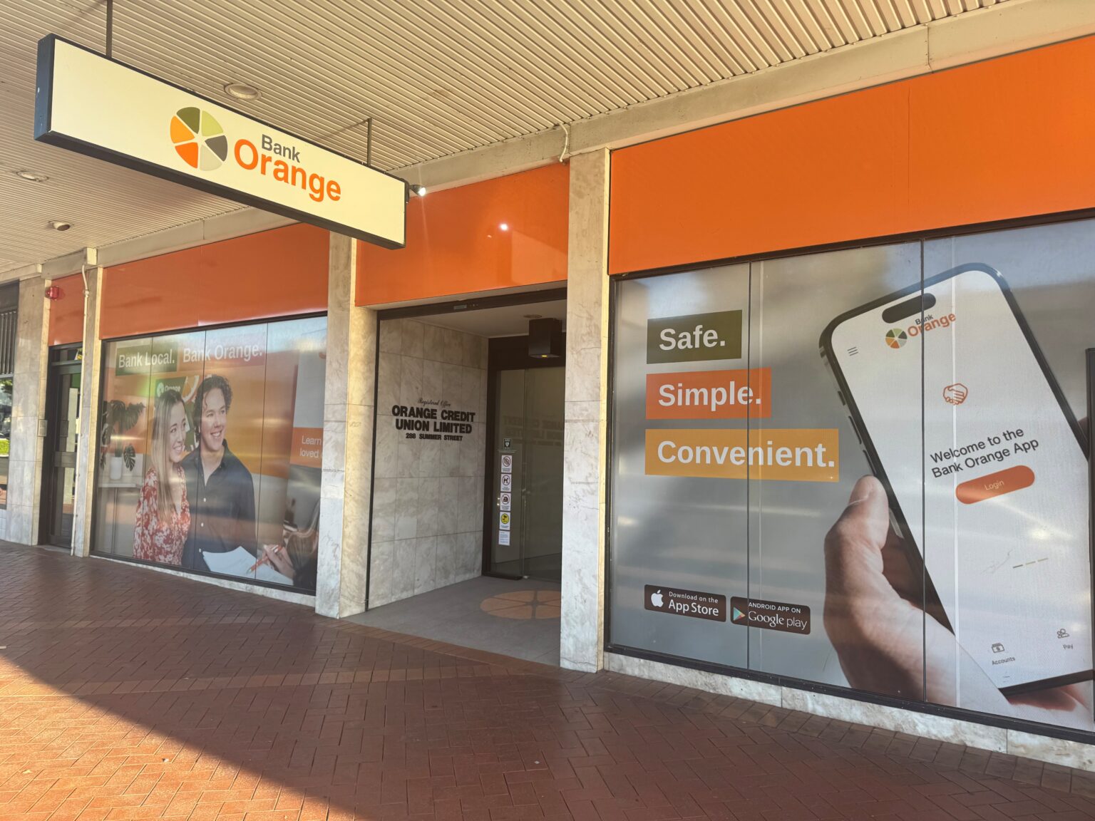 Bank Orange main office at 288 Summer Street  Orange, NSW (2026)