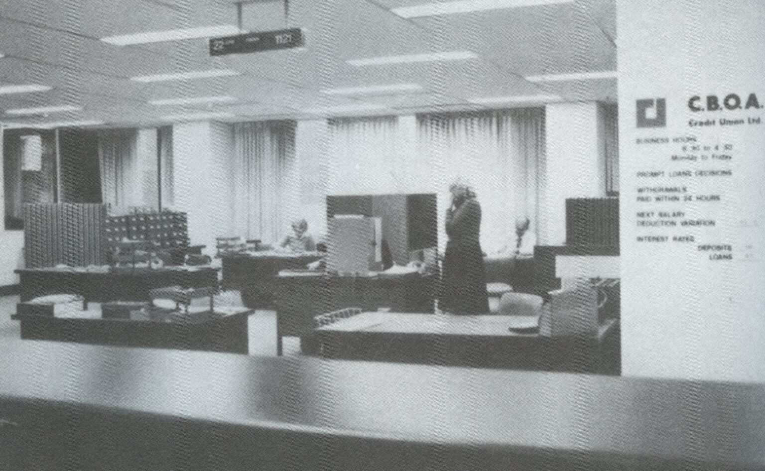 CBOA Credit Union registered office 12 Castlereagh St, Sydney (1978)