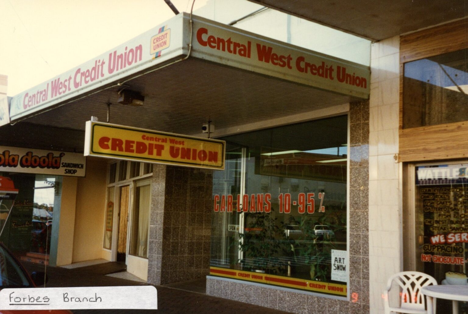 Central West Credit Union Forbes Branch 1996