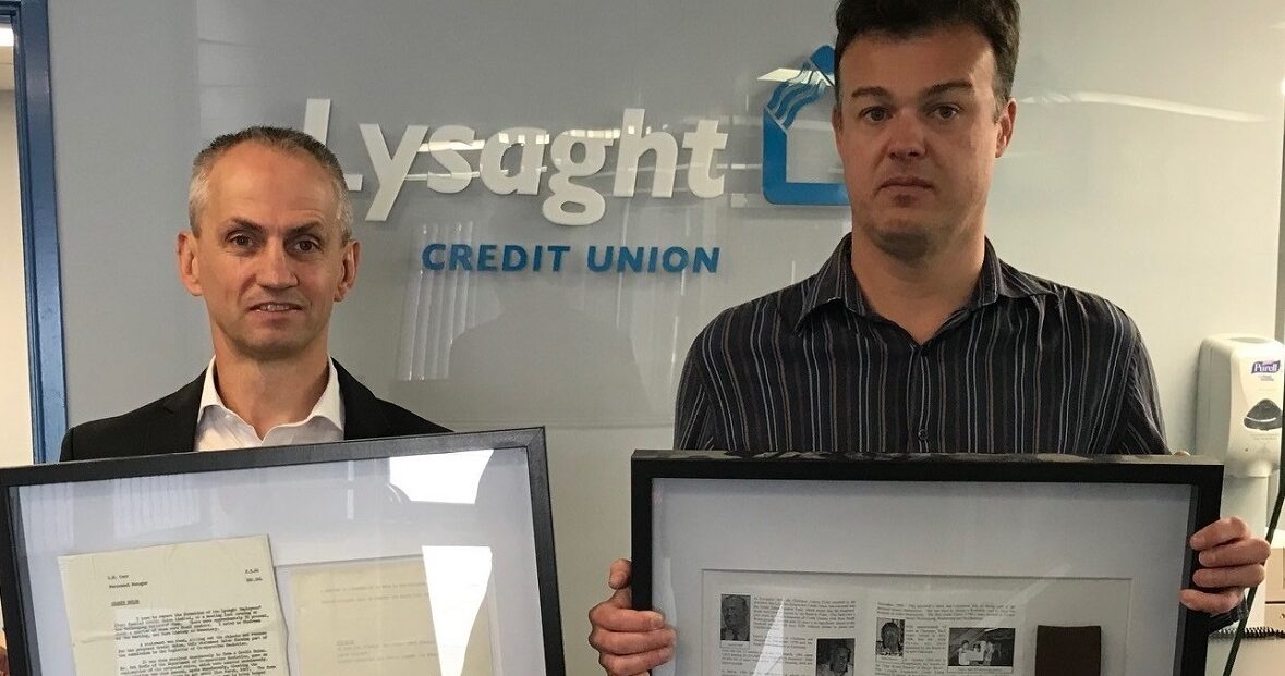 David Morgan with AMA Archivist Ben Woods (2021)